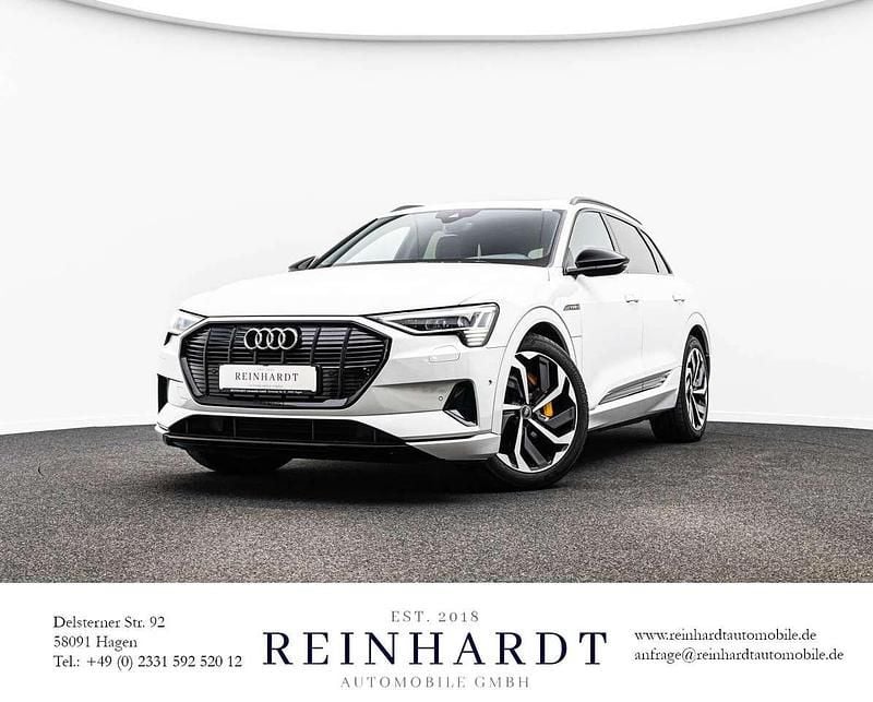 Gebraucht Audi e-tron S-Line 230 kW (313 PS) 2022 Gletscherweiß metallic SUV