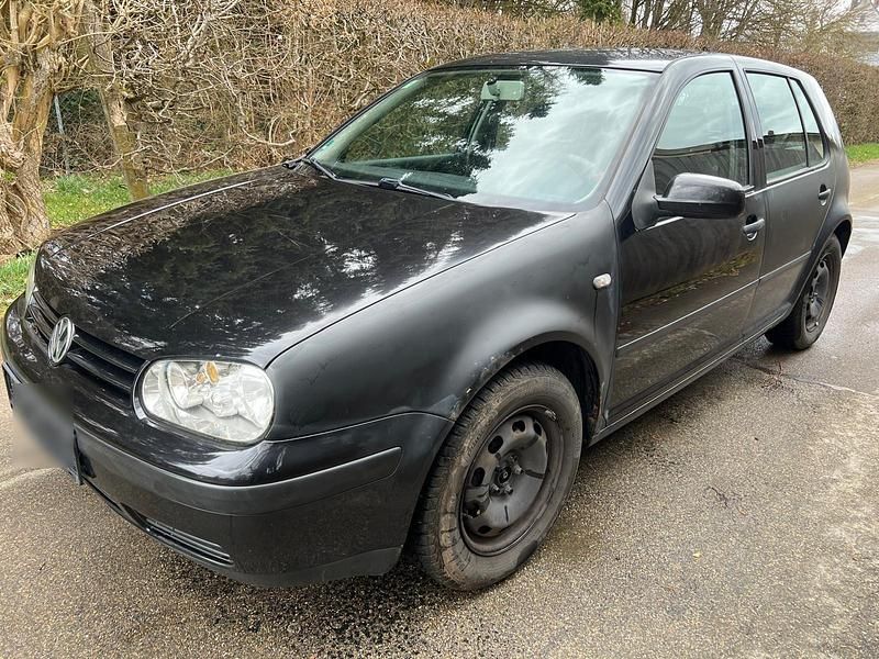 Schwarz Gebraucht 2002 VW Golf IV Limousine | 499 € (Superpreis) - Bild 1/4