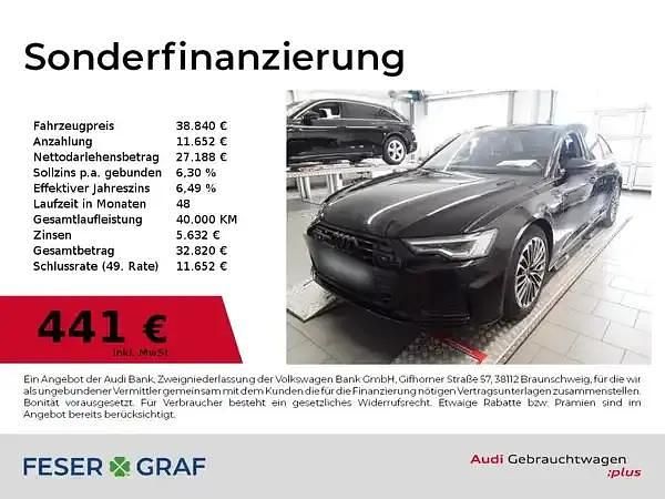 Gebraucht Audi A6 Ambiente 367 PS (269 kW) 2022 Brillantschwarz Kombi