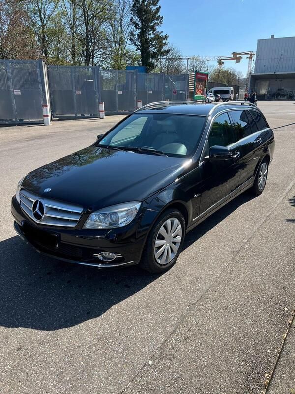 Schwarz Gebraucht 2009 Mercedes C280 Avantgarde Kombi | 9.500 € (Fairer Preis) - Bild 1/4
