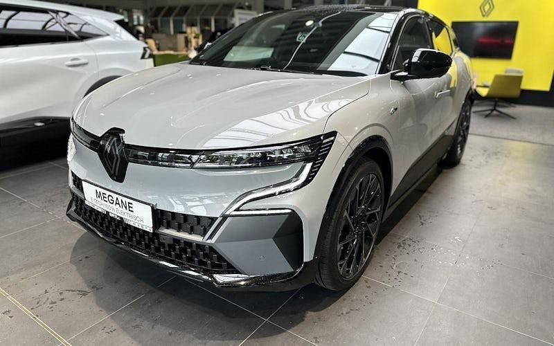 Rafalgrau metallic, black pea Neu 2025 Renault Mégane Esprit Alpine Limousine | 42.990 € - Bild 1/4