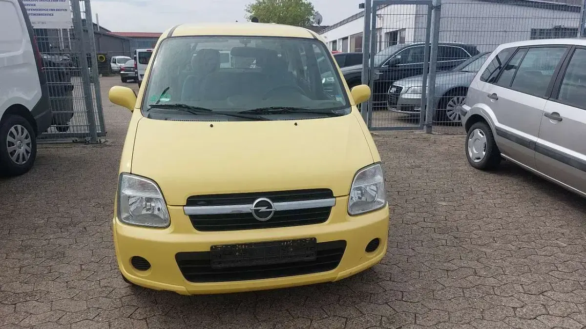 Gebraucht Opel Agila Cosmo 60 PS (44 kW) 2003 Gelb Van / Kleinbus