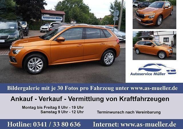 Orange (metallic) Gebraucht 2024 Skoda Kamiq SUV | 26.950 € (Fairer Preis) - Bild 1/4