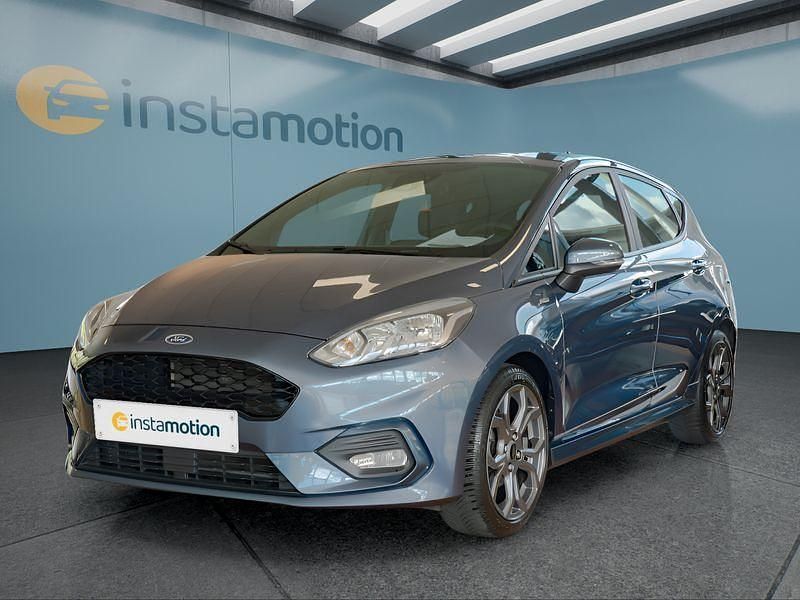 Blau Gebraucht 2019 Ford Fiesta Kleinwagen | 15.399 € - Bild 1/4