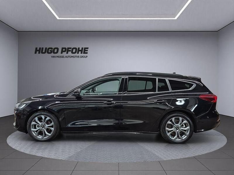 Gebraucht Ford Focus ST-Line X 125 PS (91 kW) 2023 Agate black metallic Kombi