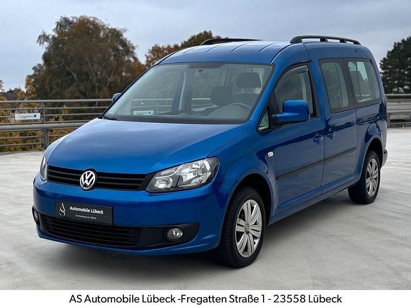 Blau Gebraucht 2011 VW Caddy Maxi Van / Kleinbus | 8.990 € (Fairer Preis) - Bild 1/4