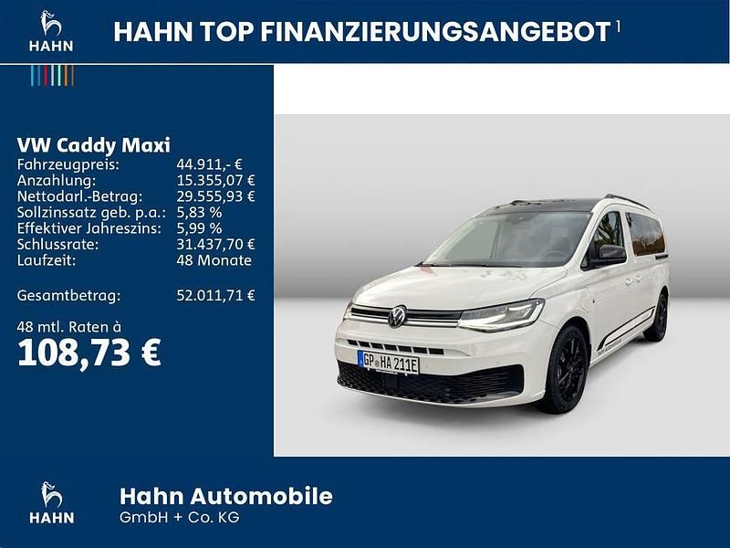 Gebraucht VW Caddy Maxi Edition 150 PS (110 kW) 2024 Weiß Van / Kleinbus