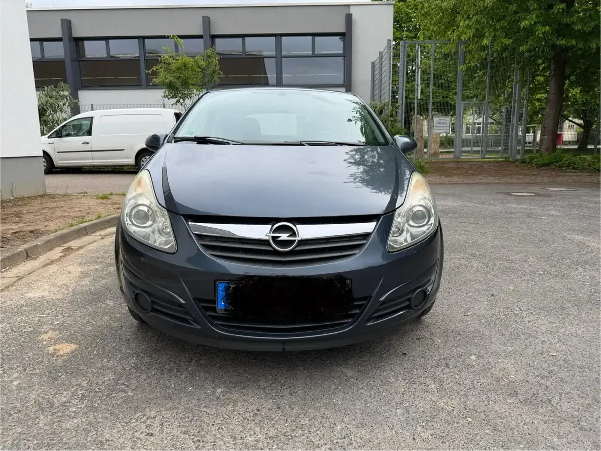 Gebraucht Opel Corsa 80 PS (58 kW) 2008 Blau Kleinwagen