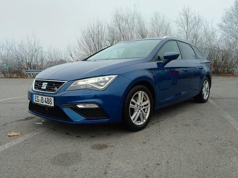 Blau Gebraucht 2019 Seat Leon Beats Kombi | 18.600 € (Fairer Preis) - Bild 1/4