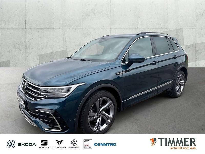 Blau Gebraucht 2024 VW Tiguan R-line SUV | 38.390 € (Guter Preis) - Bild 1/4