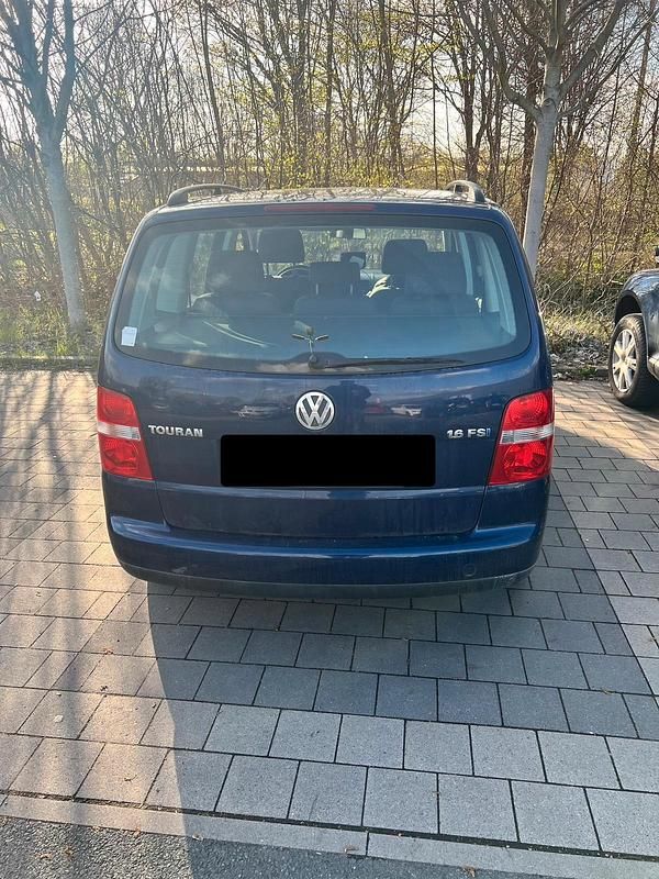 Używany VW Touran 102 KM (75 kW) 2003 Niebieski Minivan