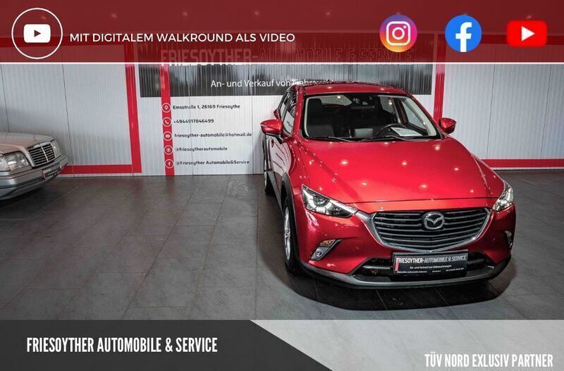 Rot Gebraucht 2015 Mazda CX-3 Exclusive-Line SUV | 9.490 € (Fairer Preis) - Bild 1/4