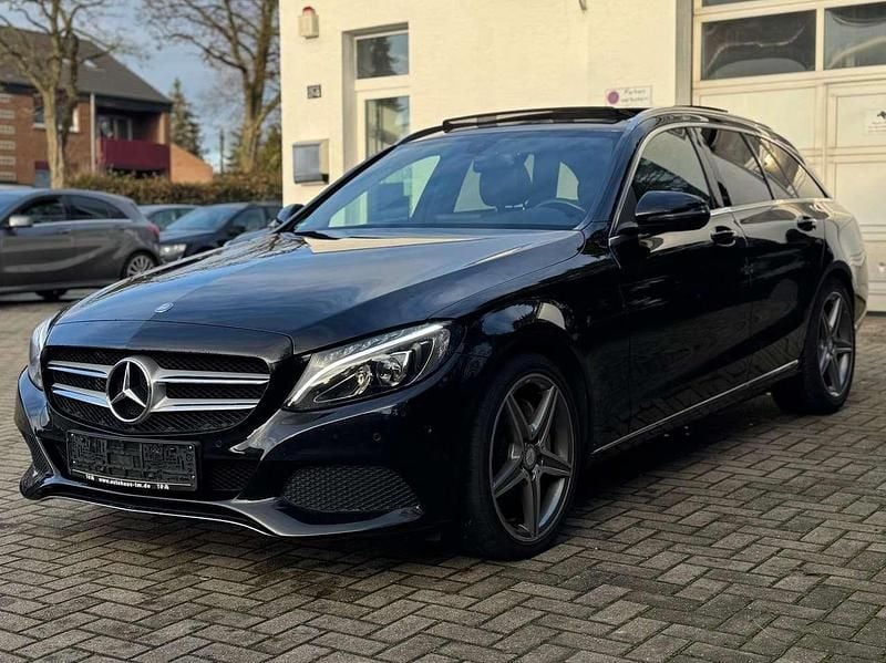 Gebraucht Mercedes C250 204 PS (150 kW) 2015 Obsidianschwarz  metalliclack Kombi