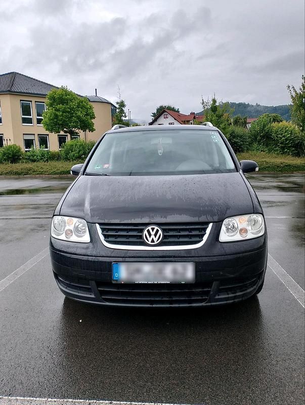 Schwarz Gebraucht 2006 VW Touran Van / Kleinbus | 1.500 € (Superpreis) - Bild 1/4