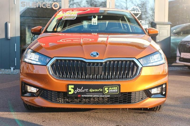 Gebraucht Skoda Fabia Selection 95 PS (69 kW) 2024 Orange Limousine