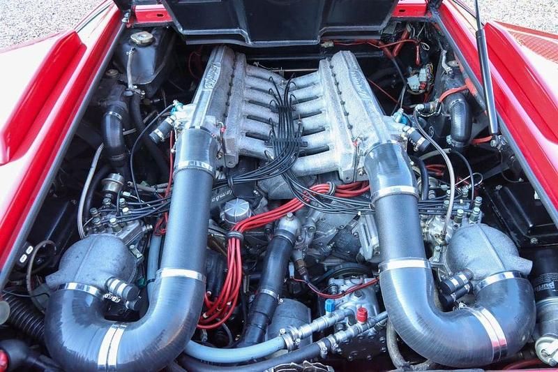 Gebraucht Lamborghini Countach 1987 Rot Coupé