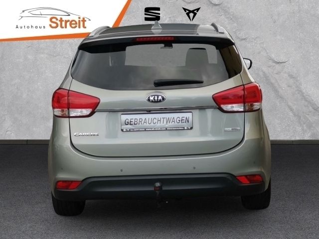 Gebraucht Kia Carens 141 PS (103 kW) 2016 Silber Van / Kleinbus