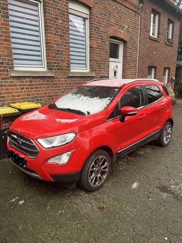 Gebraucht Ford Ecosport Titanium 125 PS (91 kW) 2019 Rot SUV