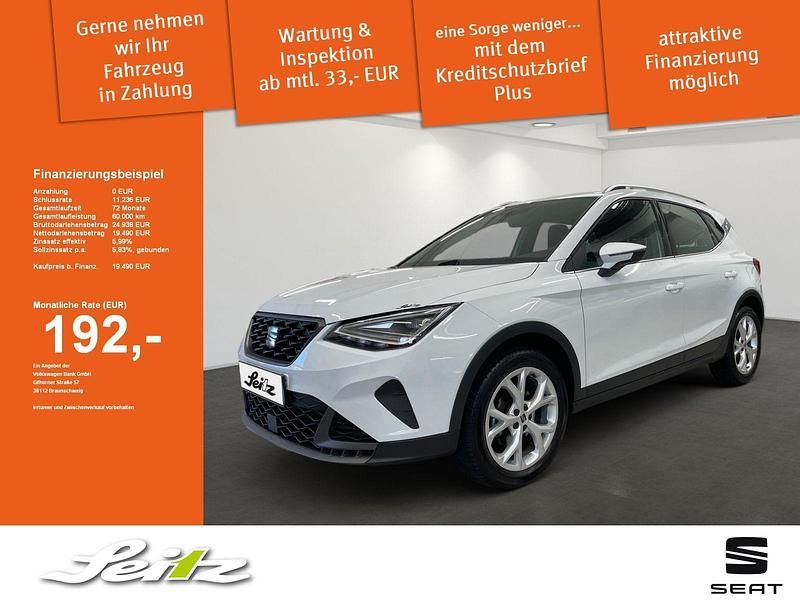 Nevada weiss Gebraucht 2024 Seat Arona FR SUV | 19.240 € (Fairer Preis) - Bild 1/3