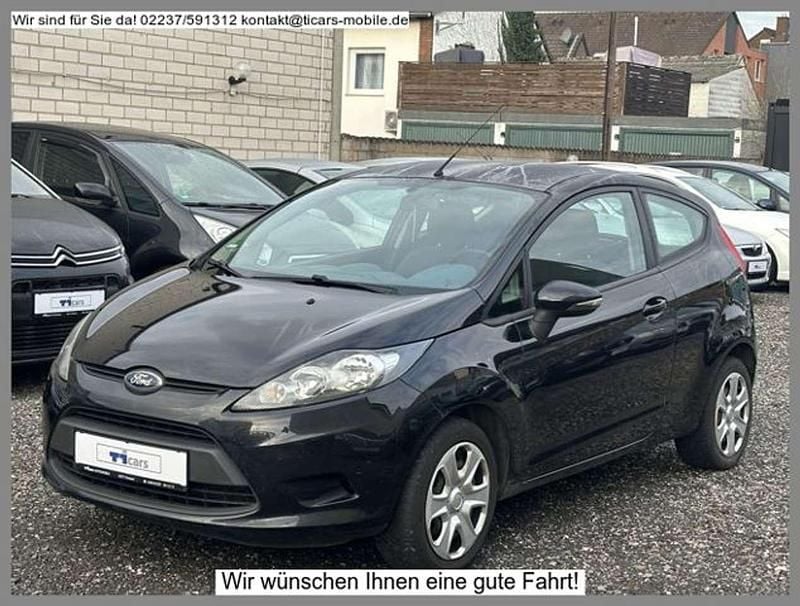 Gebraucht Ford Fiesta Trend 60 PS (44 kW) 2011 Schwarz Kleinwagen