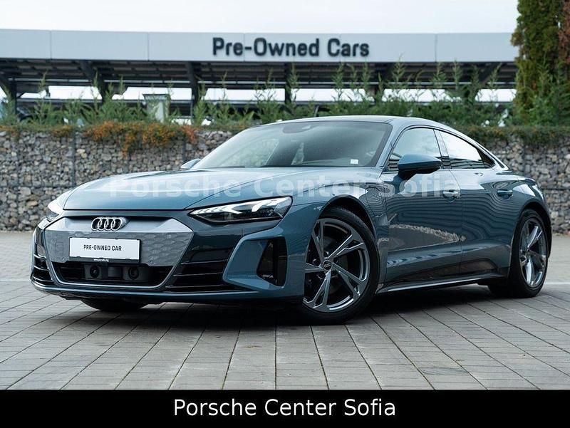 Grau Gebraucht 2021 Audi e-tron GT quattro Sport Limousine | 50.618 € (Superpreis) - Bild 1/4