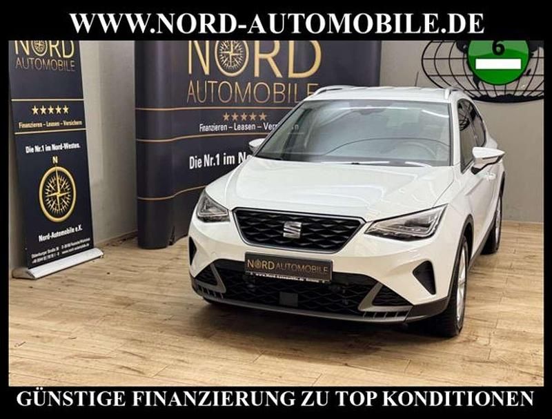Nevada weiß (metallic) Gebraucht 2024 Seat Arona FR SUV | 20.890 € (Fairer Preis) - Bild 1/3