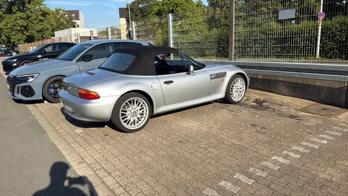 Gebraucht BMW Z3 140 PS (102 kW) 1997 Silber Cabrio