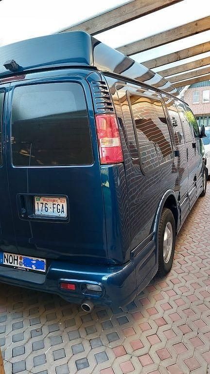 Gebraucht Chevrolet Express 245 PS (180 kW) 2001 Blau Van / Kleinbus