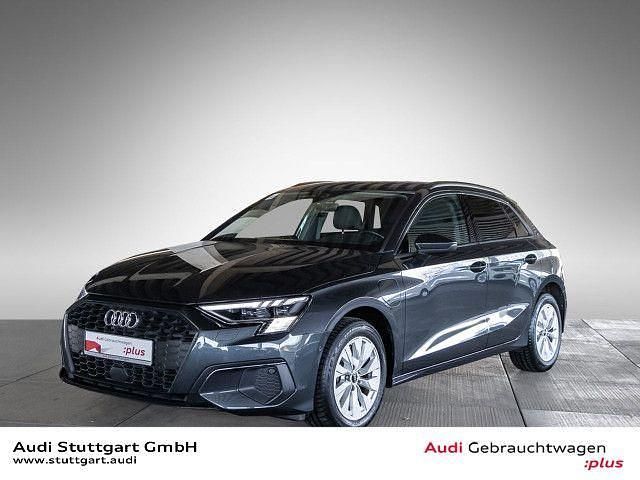 Manhattangrau metallic Gebraucht 2022 Audi A3 Sportback e-tron Ambiente Kleinwagen | 25.841 € (Fairer Preis) - Bild 1/4