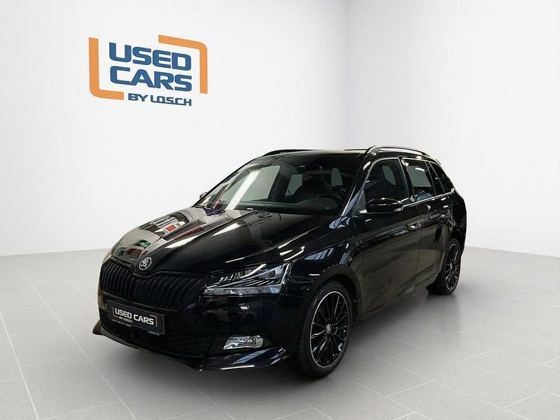 Schwarz Gebraucht 2021 Skoda Fabia Monte Carlo Kombi | 13.490 € (Guter Preis) - Bild 1/4