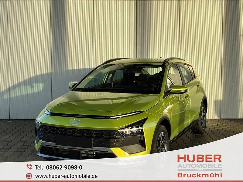 Neu Hyundai Bayon 90 PS (66 kW) 2025 Lucid lime SUV