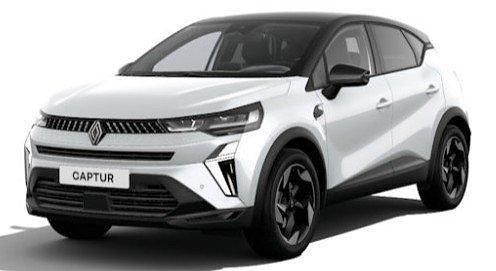Neu Renault Captur Techno 91 PS (66 kW) 2025 Perlmuttweiß + blackpearlsch SUV