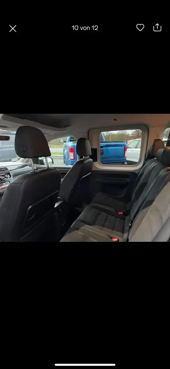 Usata VW Caddy 125 CV (91 kW) 2018 Grigio Monovolume