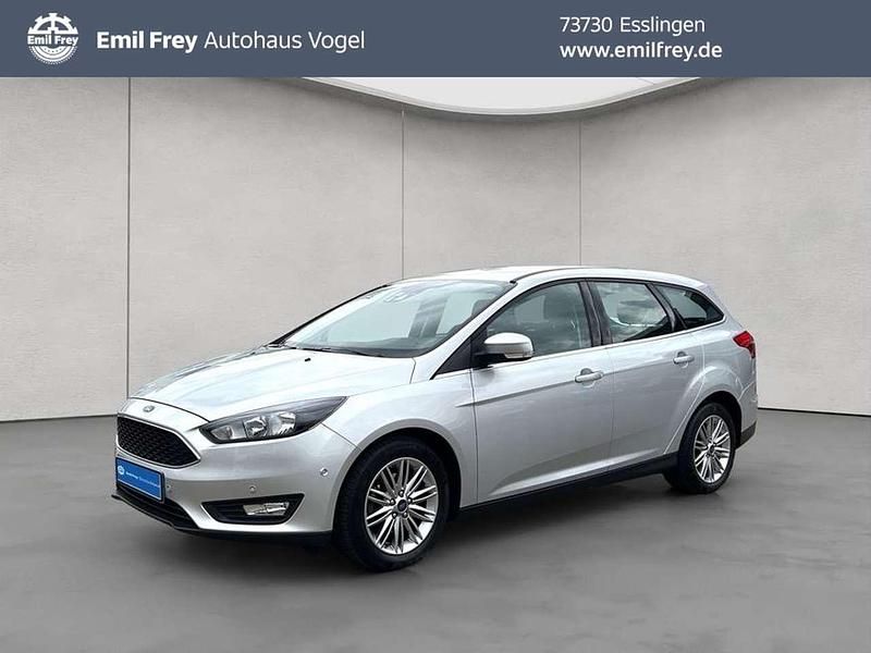 Silber Gebraucht 2018 Ford Focus Kombi | 13.880 € (Guter Preis) - Bild 1/4