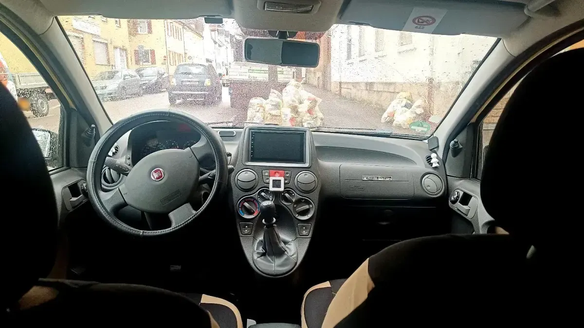 Gebraucht Fiat Panda 60 PS (44 kW) 2008 Gelb Kleinwagen