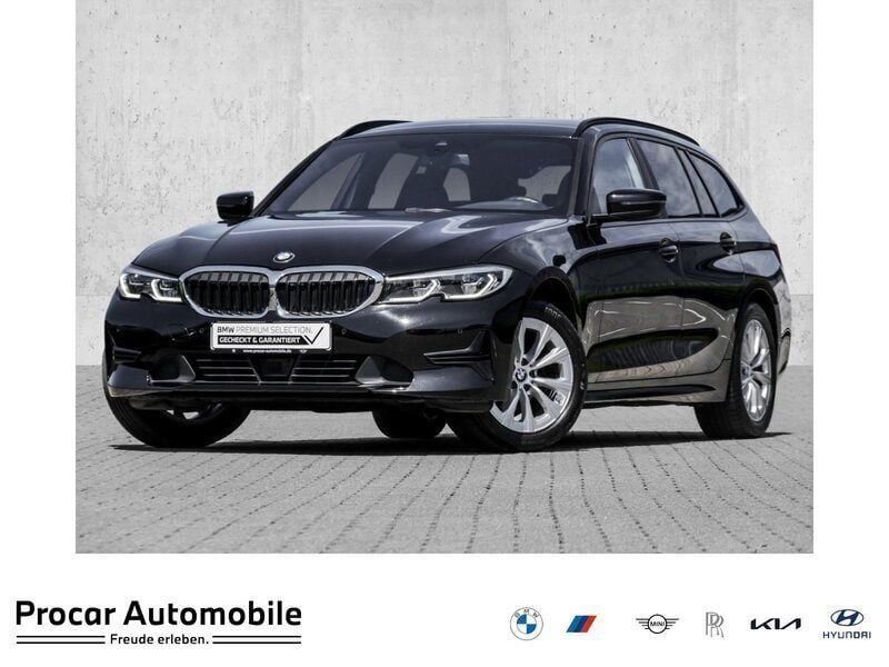 Schwarz Gebraucht 2022 BMW 318 Advantage Kombi | 26.990 € (Fairer Preis) - Bild 1/4