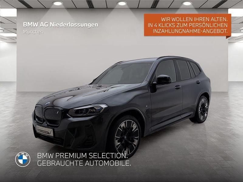 Grau Gebraucht 2022 BMW iX3 M Sport SUV | 39.901 € (Fairer Preis) - Bild 1/4