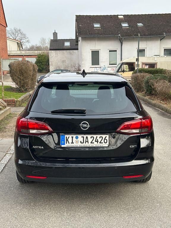 Gebraucht Opel Astra Selection 110 PS (80 kW) 2017 Schwarz Kombi