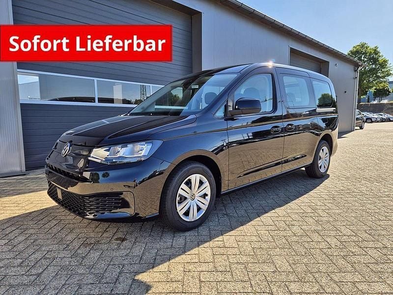 Neu VW Caddy Maxi 122 PS (89 kW) 2025 Deep black perleffekt Van / Kleinbus