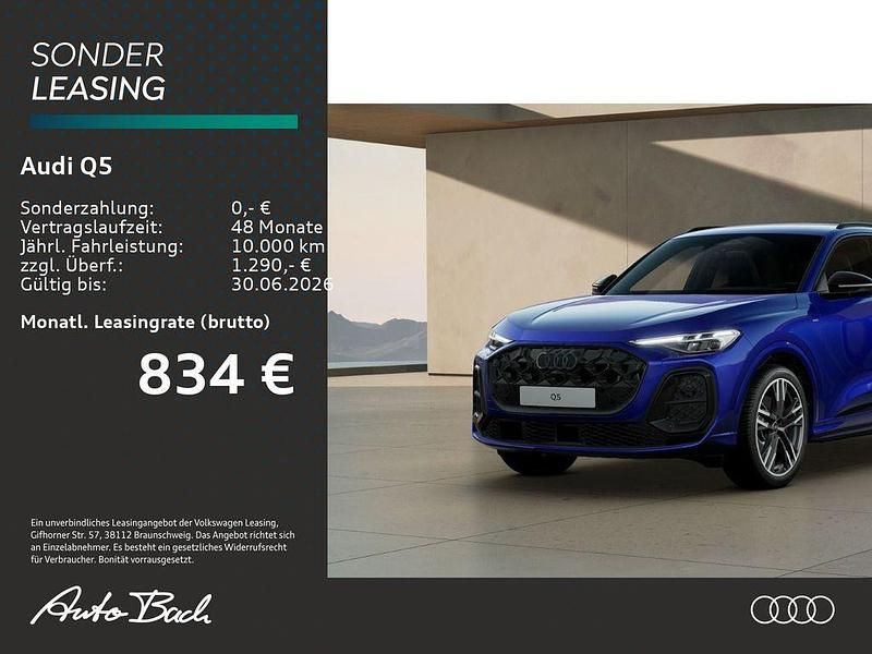 Neu Audi Q5 Sport 367 PS (269 kW) 2026 Blau SUV