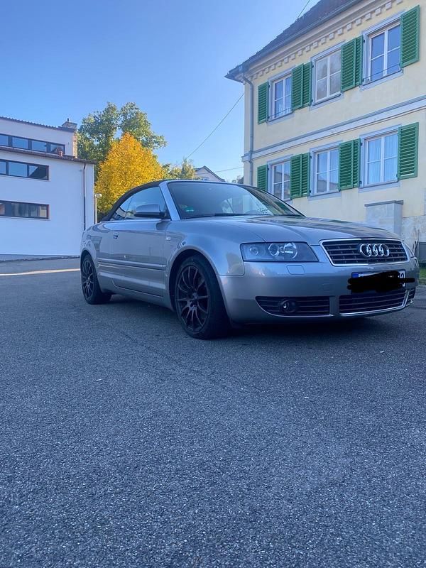 Silber Gebraucht 2003 Audi A4 Cabriolet Cabrio | 2.500 € (Superpreis) - Bild 1/4