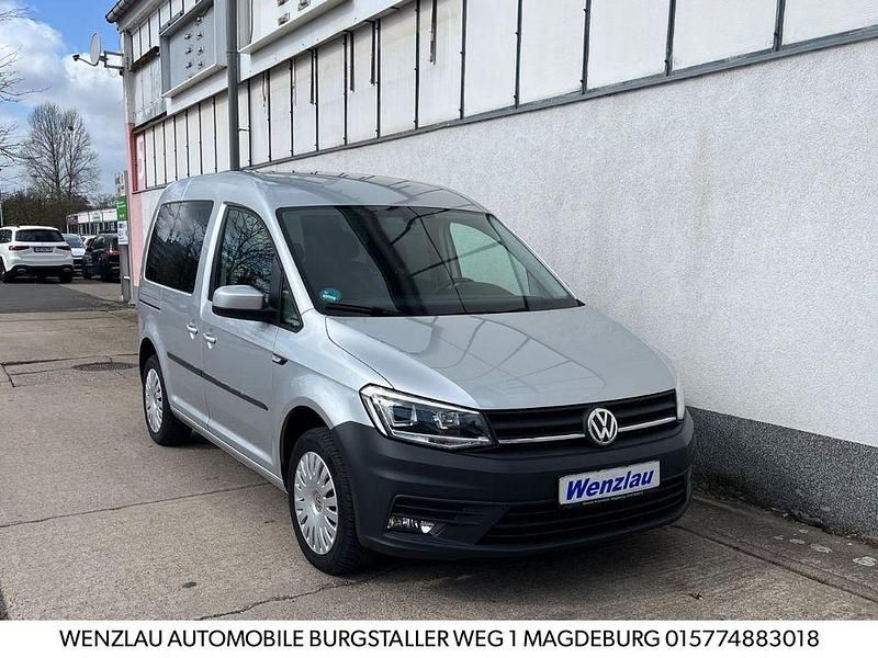 Gebraucht VW Caddy Comfortline 150 PS (110 kW) 2018 Silber Van / Kleinbus
