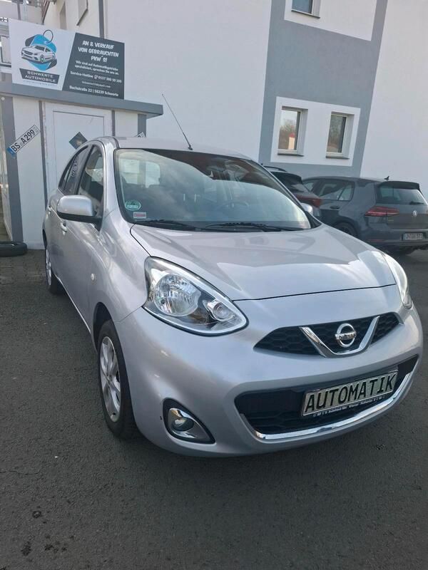 Silber Gebraucht 2014 Nissan Micra Kleinwagen | 7.400 € (Fairer Preis) - Bild 1/4