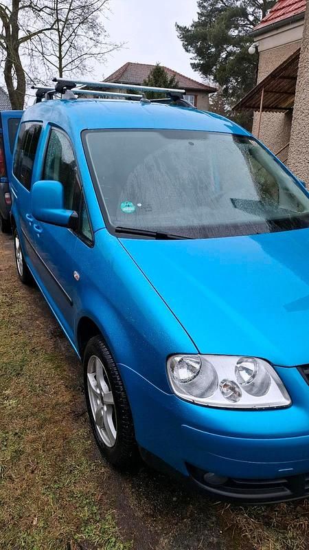 Gebraucht VW Caddy 105 PS (77 kW) 2007 Blau Van / Kleinbus
