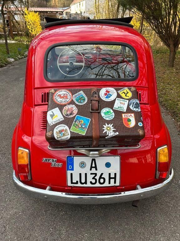Gebraucht Fiat 500 18 PS (13 kW) 1973 Rot Kleinwagen