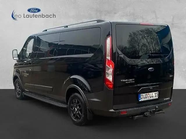 Gebraucht Ford Transit Custom 150 PS (110 kW) 2023 Obsidianschwarz metallic Limousine