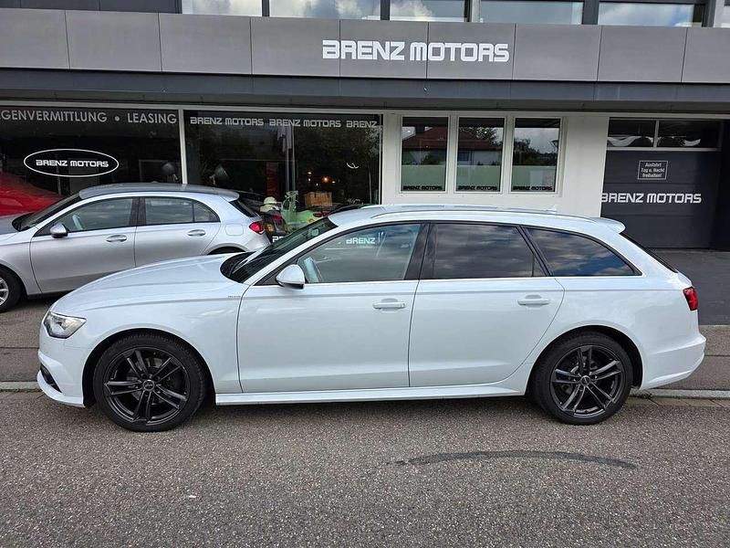 Gletscherweiß metallic (metallic) Gebraucht 2016 Audi A6 Kombi | 17.990 € (Fairer Preis) - Bild 1/4
