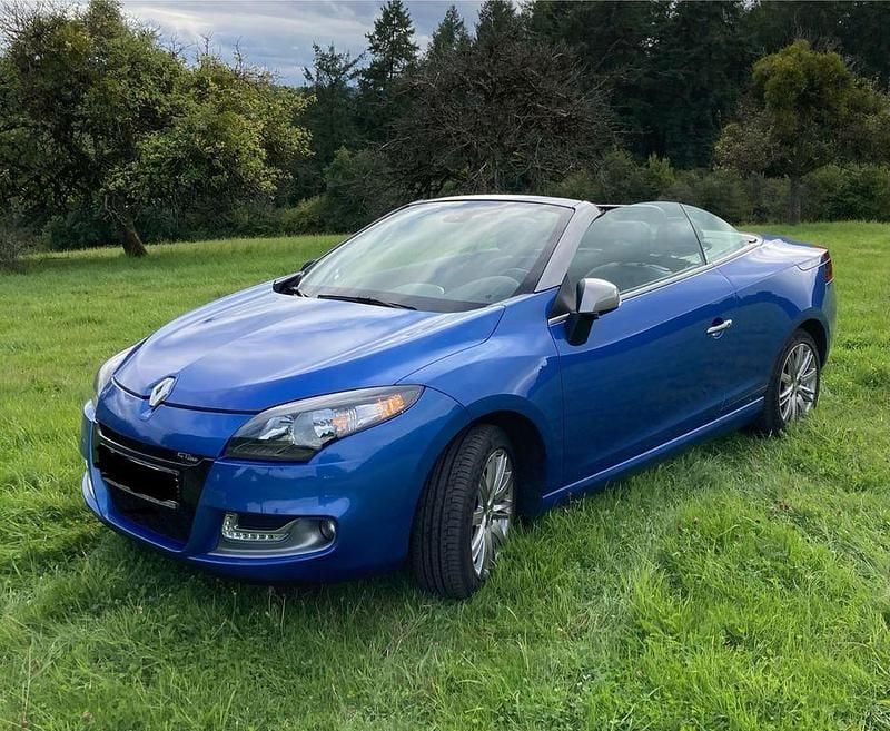 Blau Gebraucht 2013 Renault Mégane Cabriolet GT-Line Cabrio | 9.900 € (Teuer) - Bild 1/4
