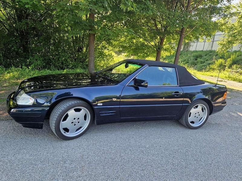 Schwarz Gebraucht 1997 Mercedes SL320 Cabrio | 19.900 € (Superpreis) - Bild 1/4