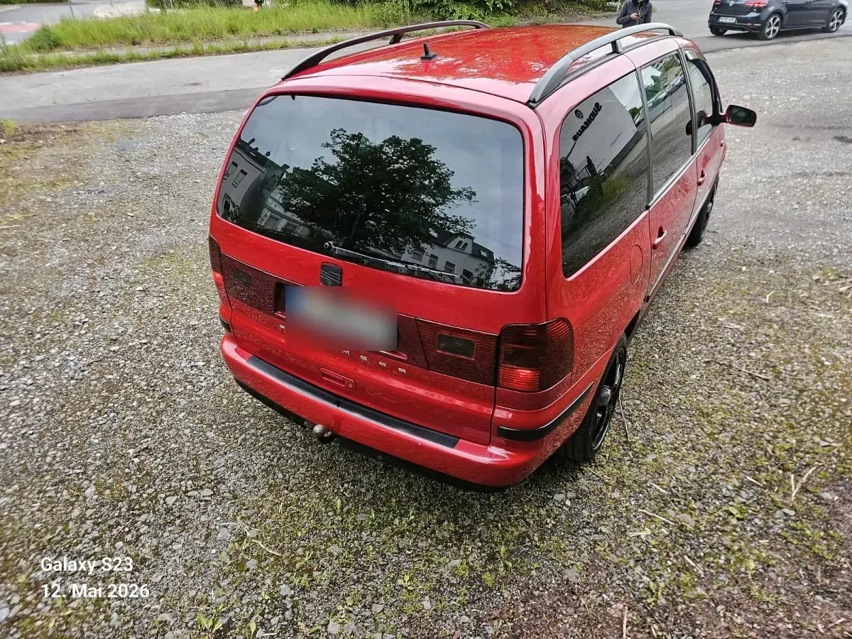 Gebraucht Seat Alhambra 150 PS (110 kW) 2006 Rot Van / Kleinbus
